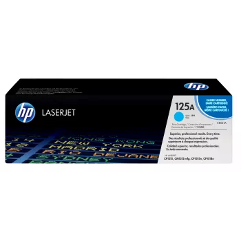 HP 125A ciāna oriģinālā lāzerprintera tonera kasetne, 1400 lapas, ciāna, 1 gab.