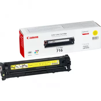 Canon 716 Y tonera kasetne 1 gab. Originala Dzeltena
