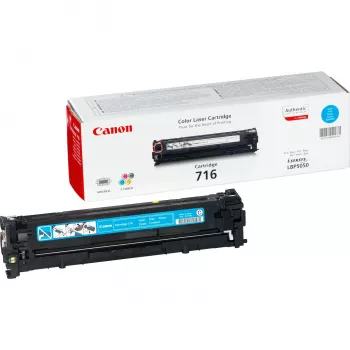 Canon 716 ciāna tonera kasetne 1 gab. Oriģināls