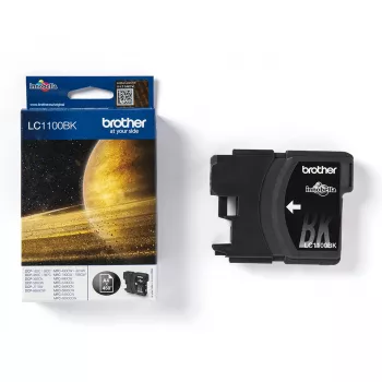 Brother LC1100BK oriģinālā melnā tintes kasetne 1 gab.