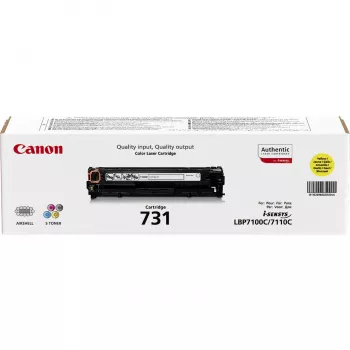 Kasetne Canon 731 oriģināla dzeltena