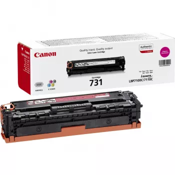 Canon 731 oriģinālā tonera kasetne, fuksīna (magenta)