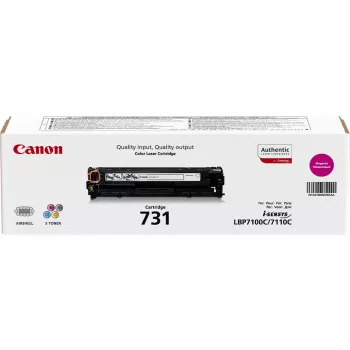 Canon 731 oriģinālā tonera kasetne, fuksīna (magenta)
