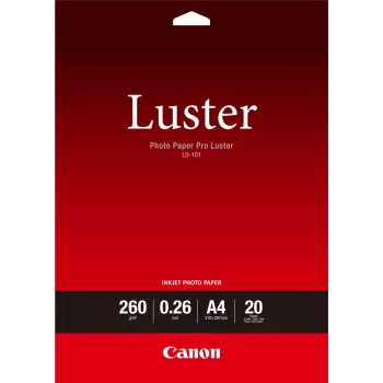 Fotopapīrs Canon LU-101 Luster Photo Paper Pro A4 - 20 loksnes