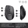 Pele Logitech Marathon M705 RF Bezvadu