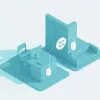 TP-Link Powerline 600 Wi-Fi Pagarinātāja Starta Komplekts