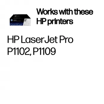 HP 85A 2 gab. melns oriģināls lāzerprintera tonera kasetne (CE285AD)
