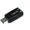 USB skaņas karte LOGILINK UA0053 — USB interfeiss, 5.1 kanālu audio izvade