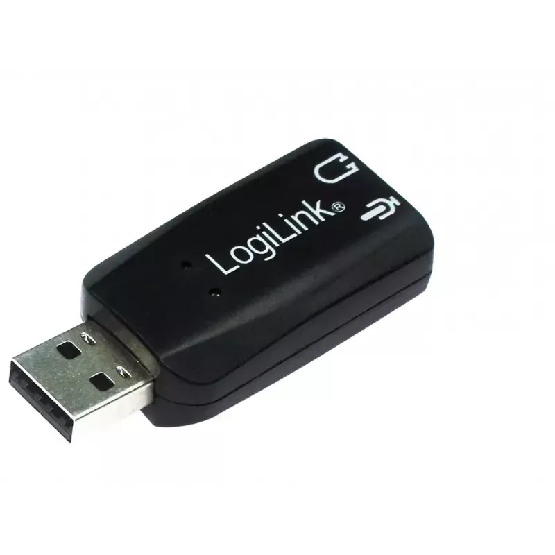 USB skaņas karte LOGILINK UA0053 — USB interfeiss, 5.1 kanālu audio izvade
