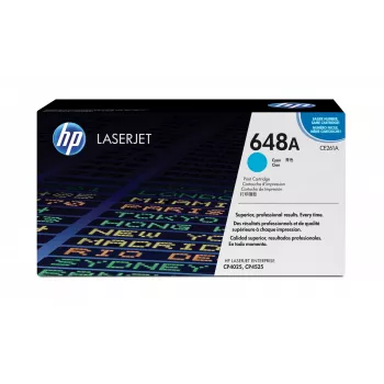 Tonera kasetne HP 648A CE261A Ciāna 7000 lapas
