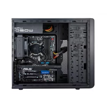 COOLER MASTER Force 500 midi-tower ATX korpuss bez barošanas bloka melns