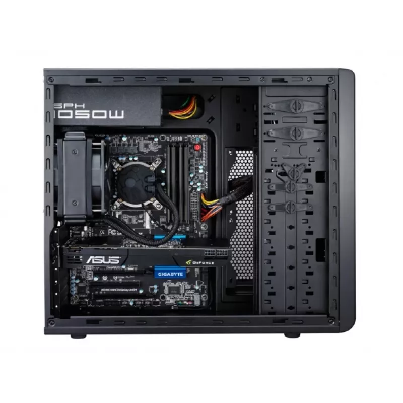 COOLER MASTER Force 500 midi-tower ATX korpuss bez barošanas bloka melns