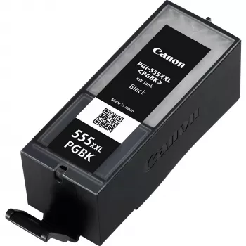 Canon PGI-555PGBK XXL augstas ražības pigmenta melnā tintes kasetne