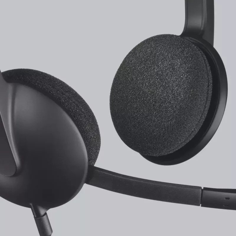 LOGITECH H340 USB austiņas, melnas