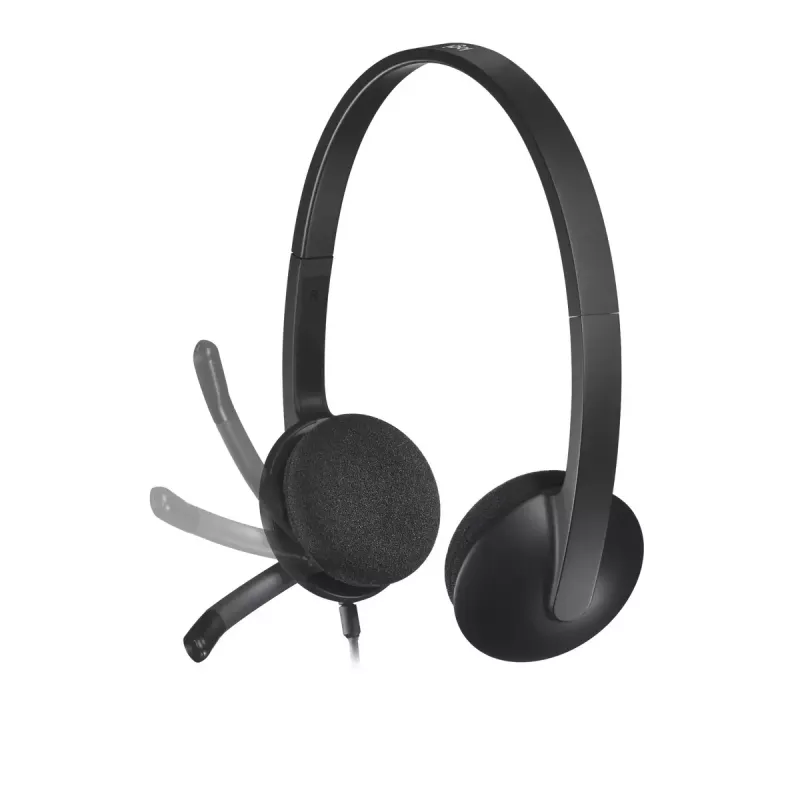 LOGITECH H340 USB austiņas, melnas