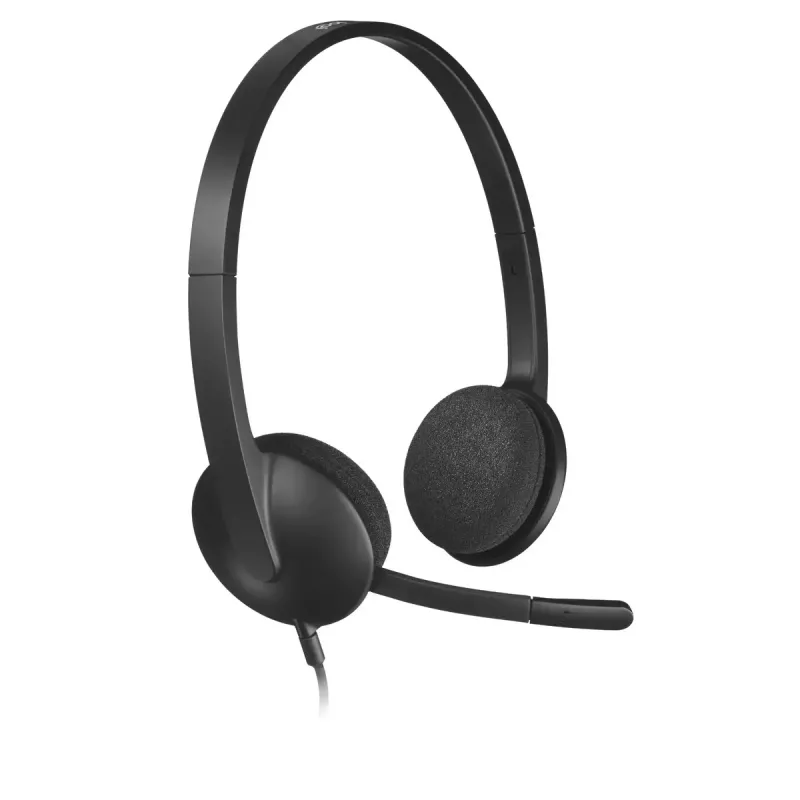 LOGITECH H340 USB austiņas, melnas