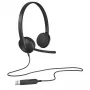 LOGITECH H340 USB austiņas, melnas