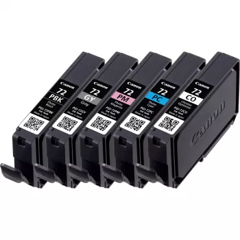 Canon PGI-72 PBK/GY/PM/PC/CO 5 tintas kasetņu komplekts