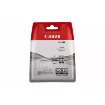 Kasetne Canon Ink 2932B012 PGI-520 Divpakotne Melna