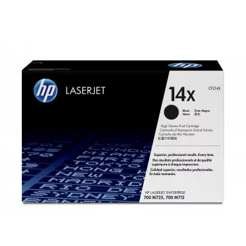 HP 14X High Yield Black Original LaserJet Toner kasetne, 17500 lpp., Melna, 1 gab.