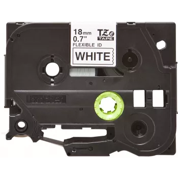 Brother TZE-FX241 lentes kasete — melns uz balta, 1,8 cm x 8 m