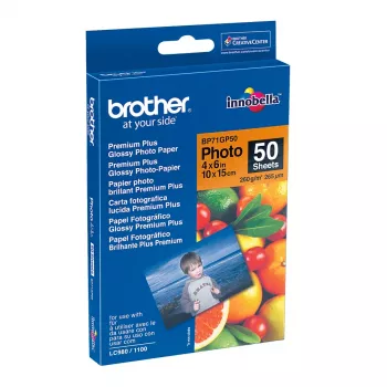 Foto papīrs Brother BP-71GP50 spīdīgs 102x152 mm 50 loksnes