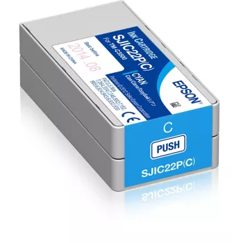 Epson SJIC22P(C) tintas kasetne ColorWorks C3500 (Ciāna)
