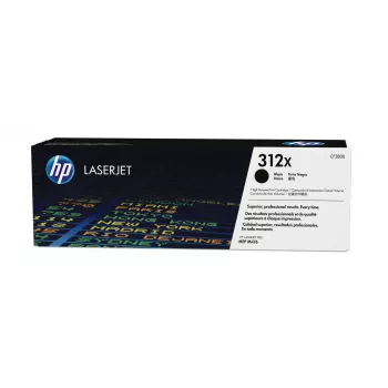Tonera kasetne HP 312X High Yield CF380X 10000 lpp Melna