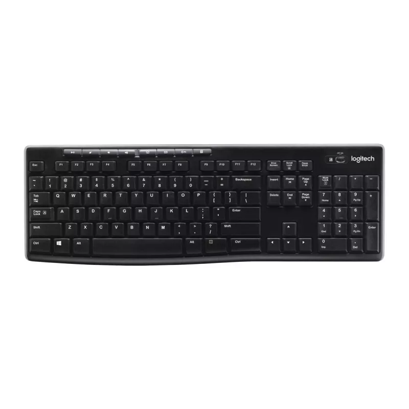 LOGITECH Bezvadu tastatūra K270 - Qwerty US/Starptautiskā