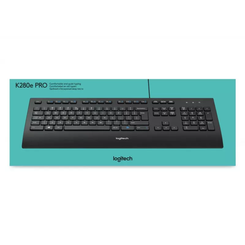Logitech vadu tastatūra K280e - Qwerty US International