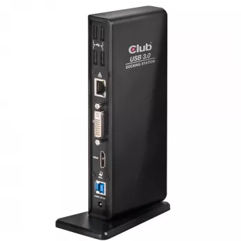 CLUB3D USB Gen1 Type A Divu Displeju (HDMI un DVI) DisplayLink™ Dokošanas Stacija