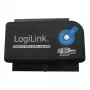 Kabeļa dzimuma pārveidotājs LogiLink AU0028A USB 3.0 IDE SATA Melns