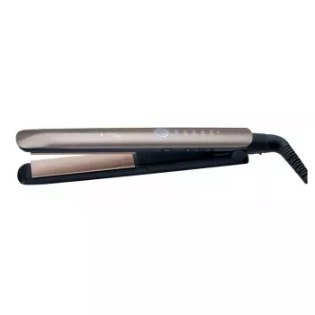 Taisnošanas gludeklis Remington S8590 Warm Bronze – Keramikas plāksnes, 11 cm, 160–230°C, 5 temperatūras līmeņi