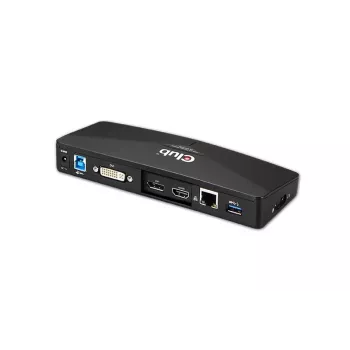 CLUB3D CSV-3103D Universāla USB 3.1 Gen 1 UHD 4K dokstacija ar DisplayLink™