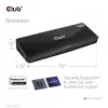 CLUB3D CSV-3103D Universāla USB 3.1 Gen 1 UHD 4K dokstacija ar DisplayLink™