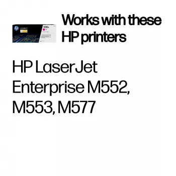 HP 508A CF363A oriģinālā magenta lāzera tonera kasetne
