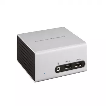 CLUB3D USB 3.2 Gen 1 Mini Dokošanas stacija 4K UHD pie 30Hz, īpaši plāns dizains