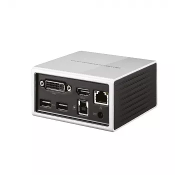 CLUB3D USB 3.2 Gen 1 Mini Dokošanas stacija 4K UHD pie 30Hz, īpaši plāns dizains