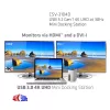 CLUB3D USB 3.2 Gen 1 Mini Dokošanas stacija 4K UHD pie 30Hz, īpaši plāns dizains