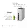 CLUB3D USB 3.2 Gen 1 Mini Dokošanas stacija 4K UHD pie 30Hz, īpaši plāns dizains