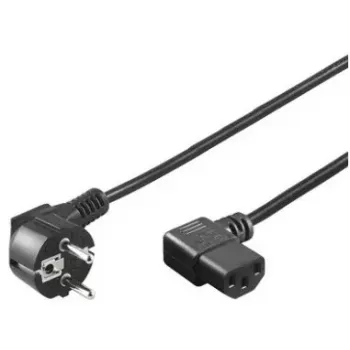 Strāvas kabelis Goobay NK 102 S-200 Melns 2 m