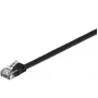 Microconnect V-UTP6005S-FLAT tīkla kabelis 0,5 m Cat6 U/UTP melns