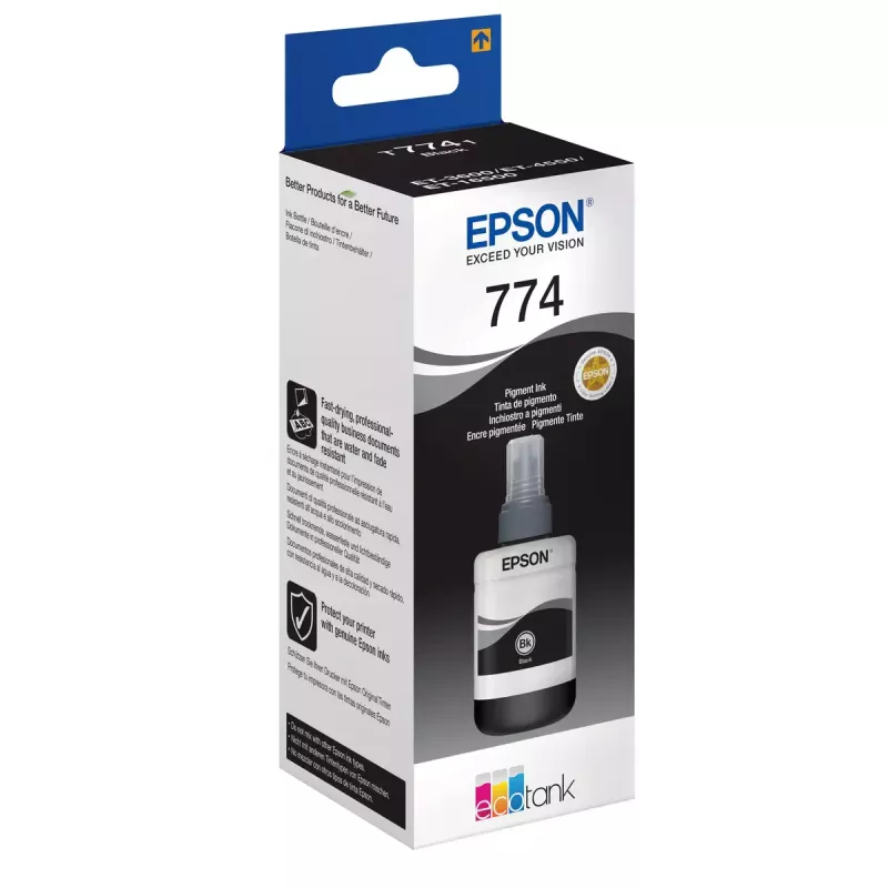 Epson T7741 pigmenta melnā tinte pudele 1x 140 ml