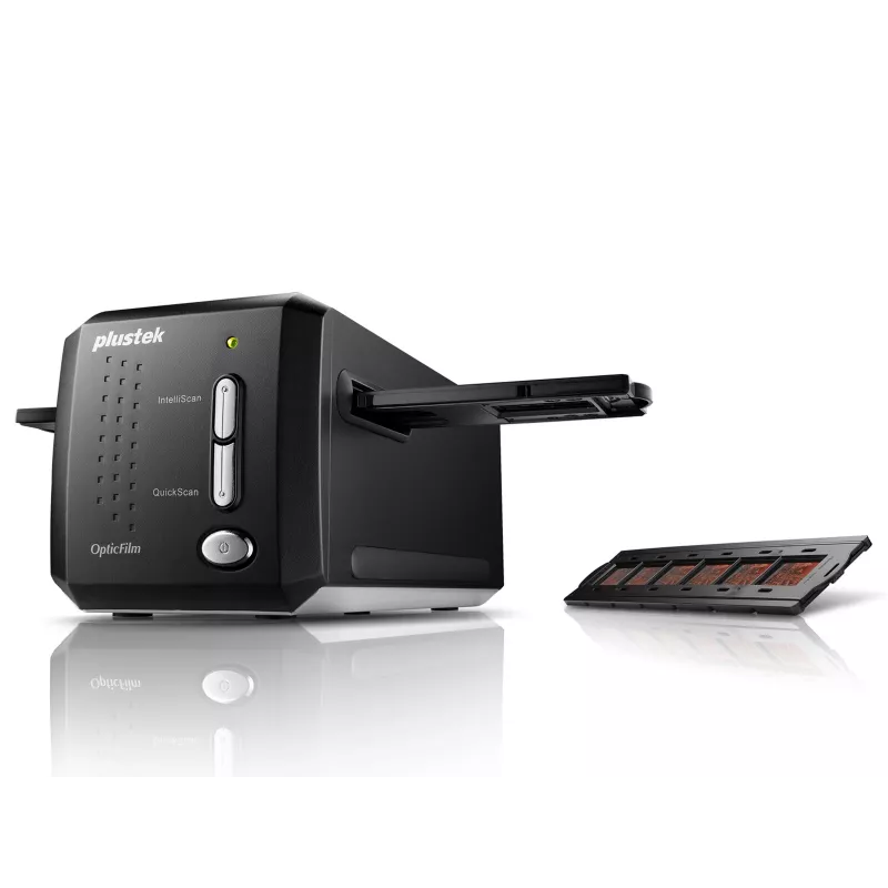 Plustek OpticFilm 8200i SE filmu/slaidu skeneris 7200 x 7200 DPI melns