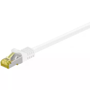Tīkla kabelis Goobay RJ45 Patch Cord CAT 6A S/FTP 2m Balts