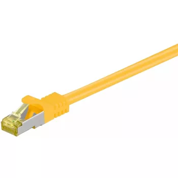 Tīkla kabelis Goobay RJ45 Patch Cord CAT 6A S/FTP 2m Dzeltens