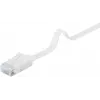 Goobay 95155 tīkla kabelis Cat6 U/UTP balts, 7 m, RJ-45 ar zeltītiem kontaktiem