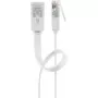 Goobay 95155 tīkla kabelis Cat6 U/UTP balts, 7 m, RJ-45 ar zeltītiem kontaktiem