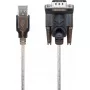 Seriālais kabelis Goobay 95435 Caurspīdīgs 1.5 m USB Type-A