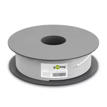 Tīkla kabelis Goobay 96094 100 m Cat6a S/FTP Pelēks